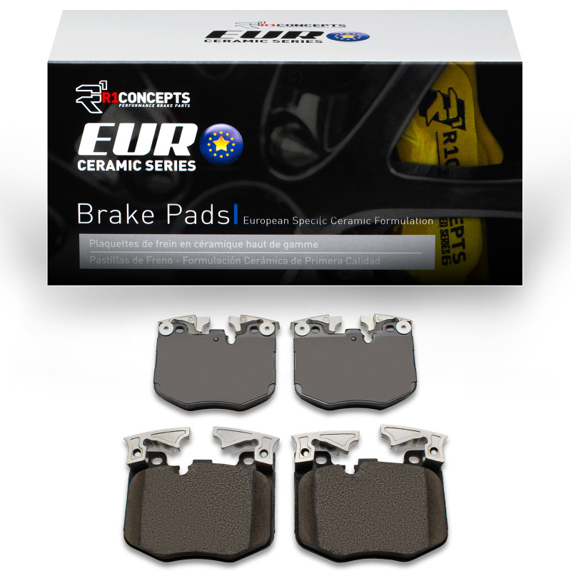 Toyota GR Supra Brake Pads - Front - R1 Concepts - Euro Ceramic - `16-`26
